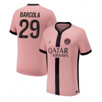 Camiseta Paris Saint-Germain Bradley Barcola #29 Tercera Equipación 2024-25 manga corta